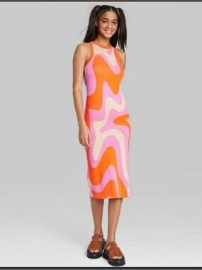 Target's Swirl Print Maxi Tank Dress